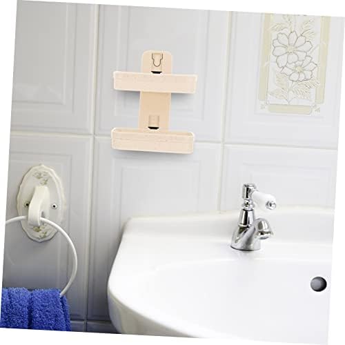 MAGICLULU Double Layer Soap Dish Holder Wall Mount Self Adhesive