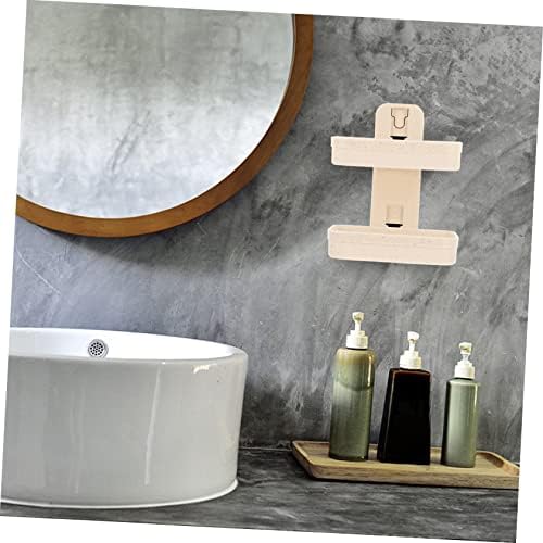 COOLHIYA 2-Tier Adhesive Wall-Mounted Soap Holder