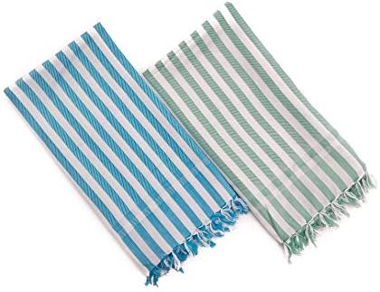 AVKA Studio Handloom Towel Set of 2 Quick Drying