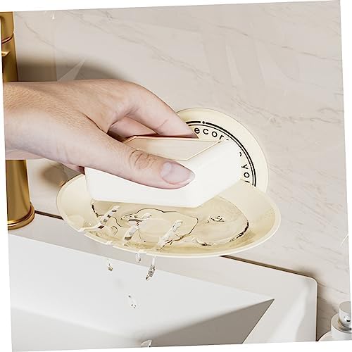 BRIGHTFUFU 2-Piece Abs Soap Holder Wall Mount
