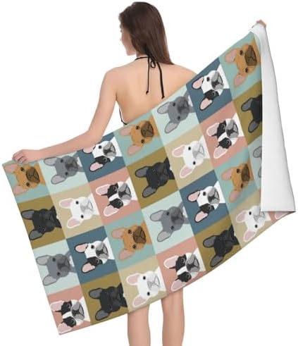 VIMIE Microfiber Beach Towel for Adults 1