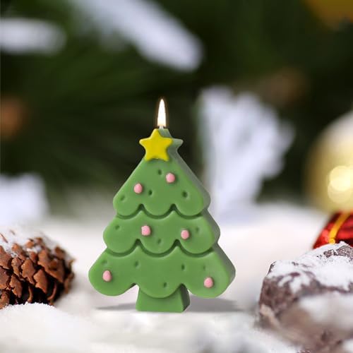 Winter Aroma Candle Festive Snowflake Shape Christmas Dcor