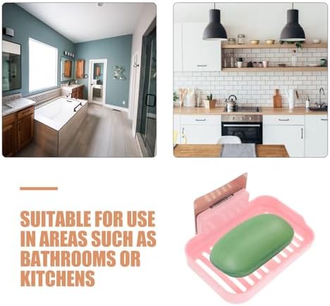 Hemoton 2PCS Adhesive Soap Holder for RV Bathroom