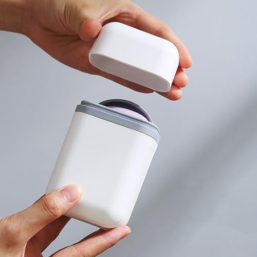 Cute Travel Soap Dish with Drain Tray