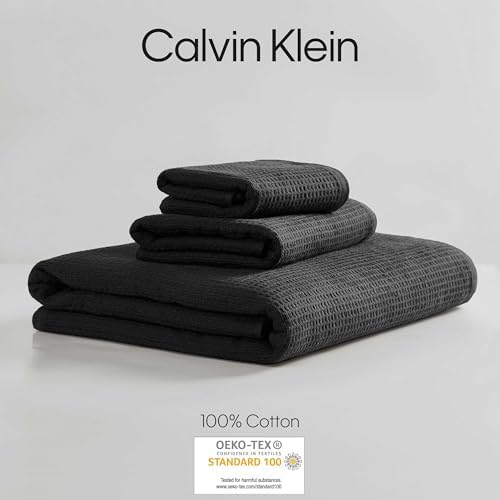 Calvin Klein Bath Towel Set - 3-Piece Cotton Towels