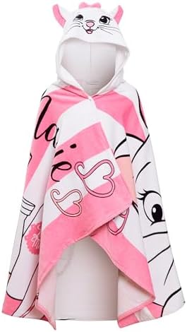 Disney Aristocats Marie Hooded Towel for Girls