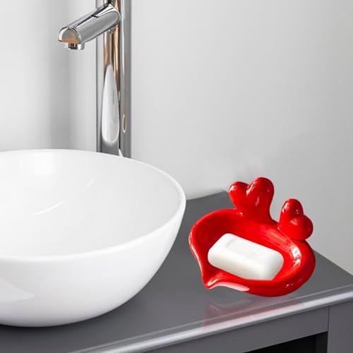 Belupai Heart to Heart Ceramic Soap Dish 1