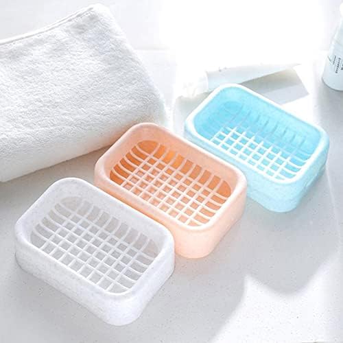 Removable Soap Drainers Plastic Holder for Home and Travel 1