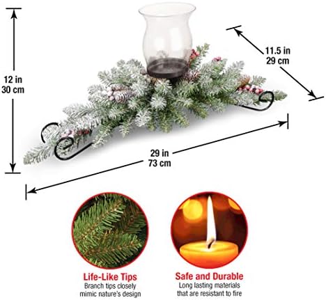 National Tree Company Artificial Christmas Centerpiece 30 Inch