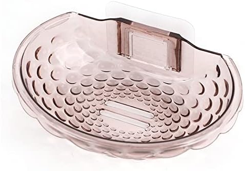 Nifao Non-Perforated Transparent Soap Rack Wall Mount
