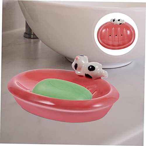 Cute Ceramic Soap Rack for Bathroom Kitchen 1