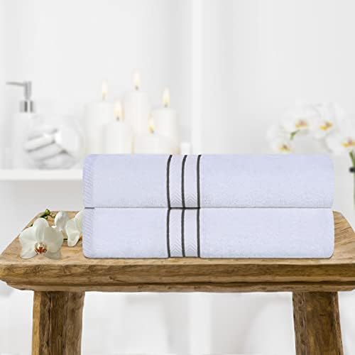 Superior Turkish Cotton Ultra-Plush 2-Piece Bath Towel Set 1