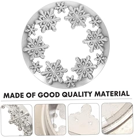 VILLFUL Smart Cover Candle with Snowflake Design