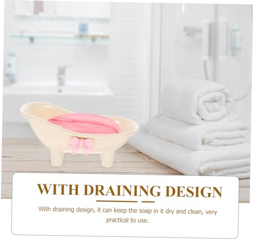 Yardenfun Bathroom Soap Dish with Draining Tray