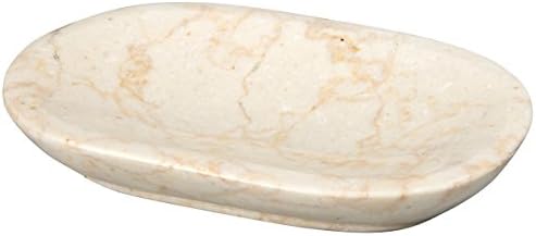 Creative Home Natural Champagne Marble Soap Dish Holder