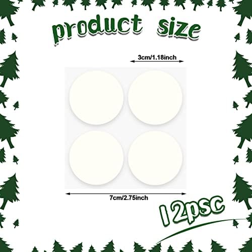 Geyee 12 Pcs Taper Candle Grips Adhesive Holder