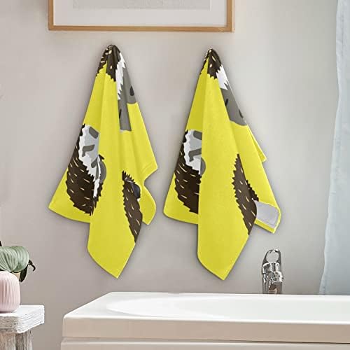 GEDAKO Hand Towels Set 2 pcs Soft Bath Towel