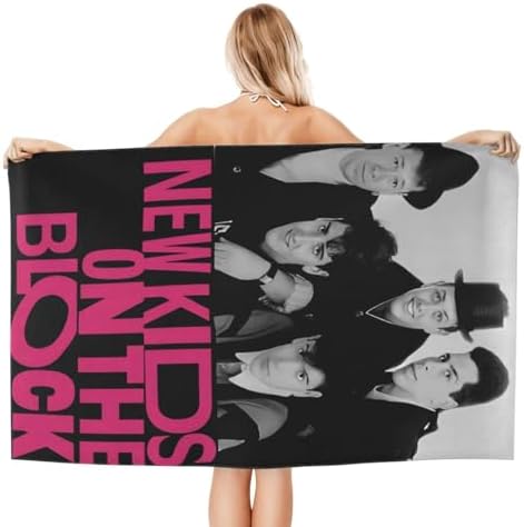 New Kids Musics On The Block Ultra Soft Beach Towel