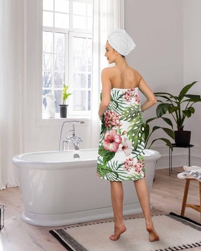 Huotupsine Tropical Bath Wrap Towel for Women