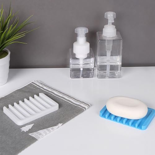 Sink-Mounted Soap Holder with Self-Draining Design
