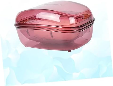 Waterproof Soap Dish Lid Plastic Soap Box for Bathroom Home Use