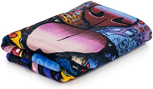 Dawhud Direct Beach Towel with Dean Russo Pattern