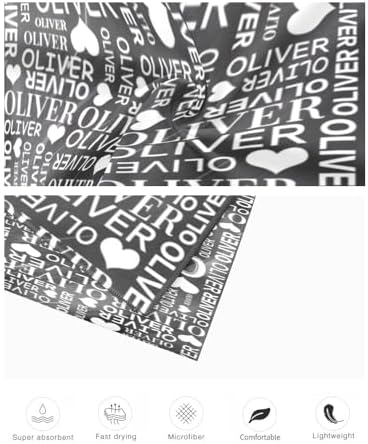Custom Name Beach Towel - Personalized for Kids and Adults