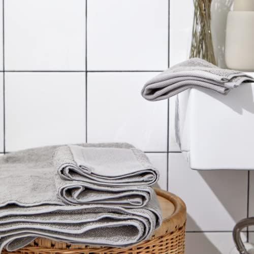 Silvon Premium Antibacterial Bath Towel Set of 3