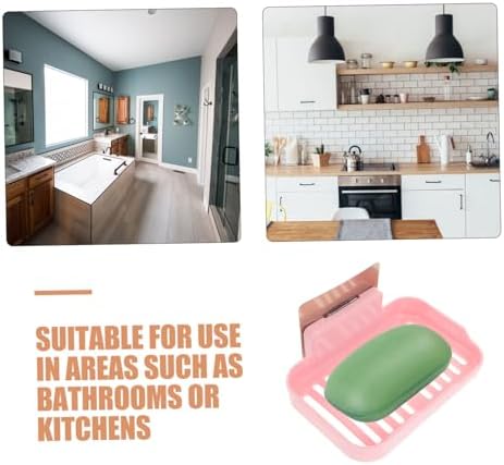 PRETYZOOM Adhesive RV Soap Dish Holder for Shower