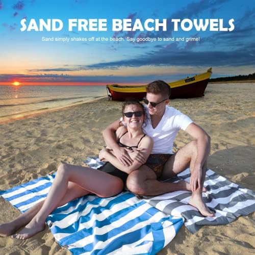 Your Choice Microfiber Quick Dry Sand-Free Beach Towel for Adults Kids
