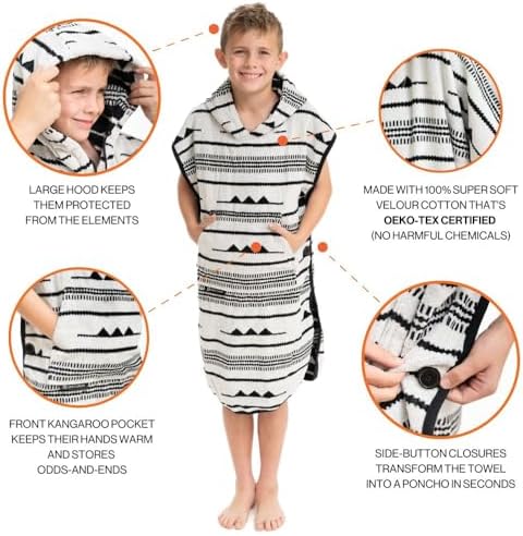 Arcturus Surf Poncho 2-in-1 Beach Towel Cover-Up