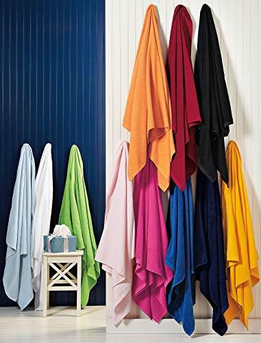 Printualist Personalized Embroidered Beach Towels - 35x62 Custom Soft Cotton