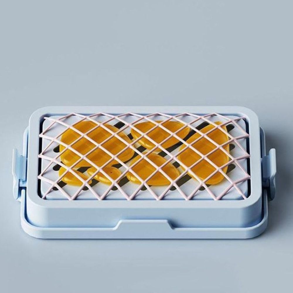 Durable Ceramic Soap Holder with Anti-Slip Design