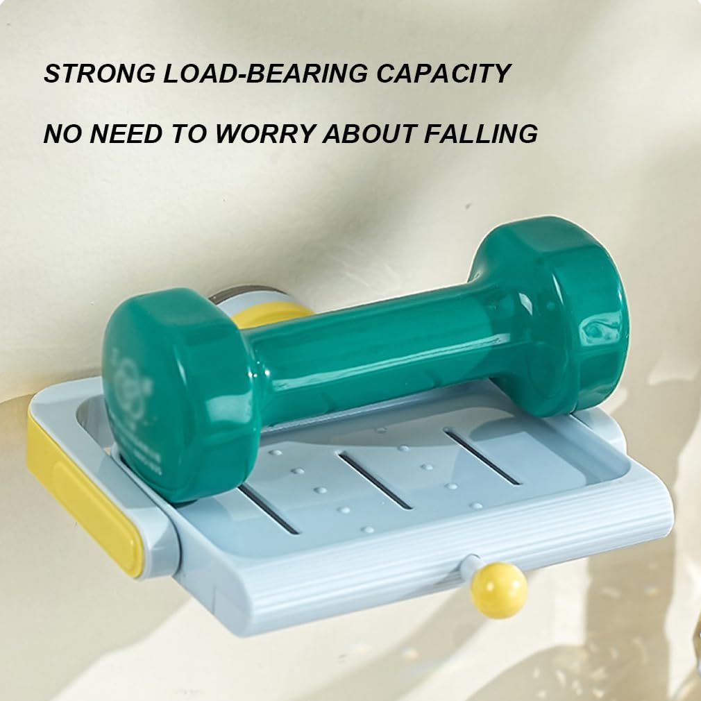 2025 Rotatable Suction Cup Soap Dish Wall Mount