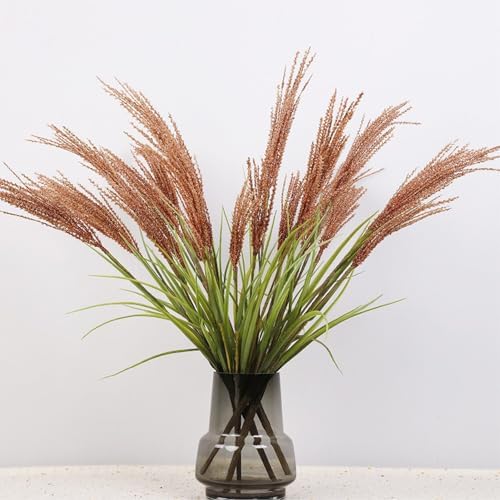 ZHDOKA 2PCS Artificial Reed Plants for Boho Wedding Decor
