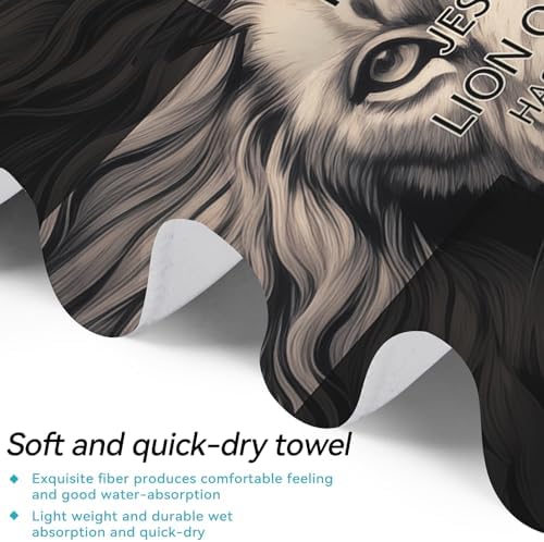 ONE TO PROMISE Microfiber Lion Towel - 315 x 51