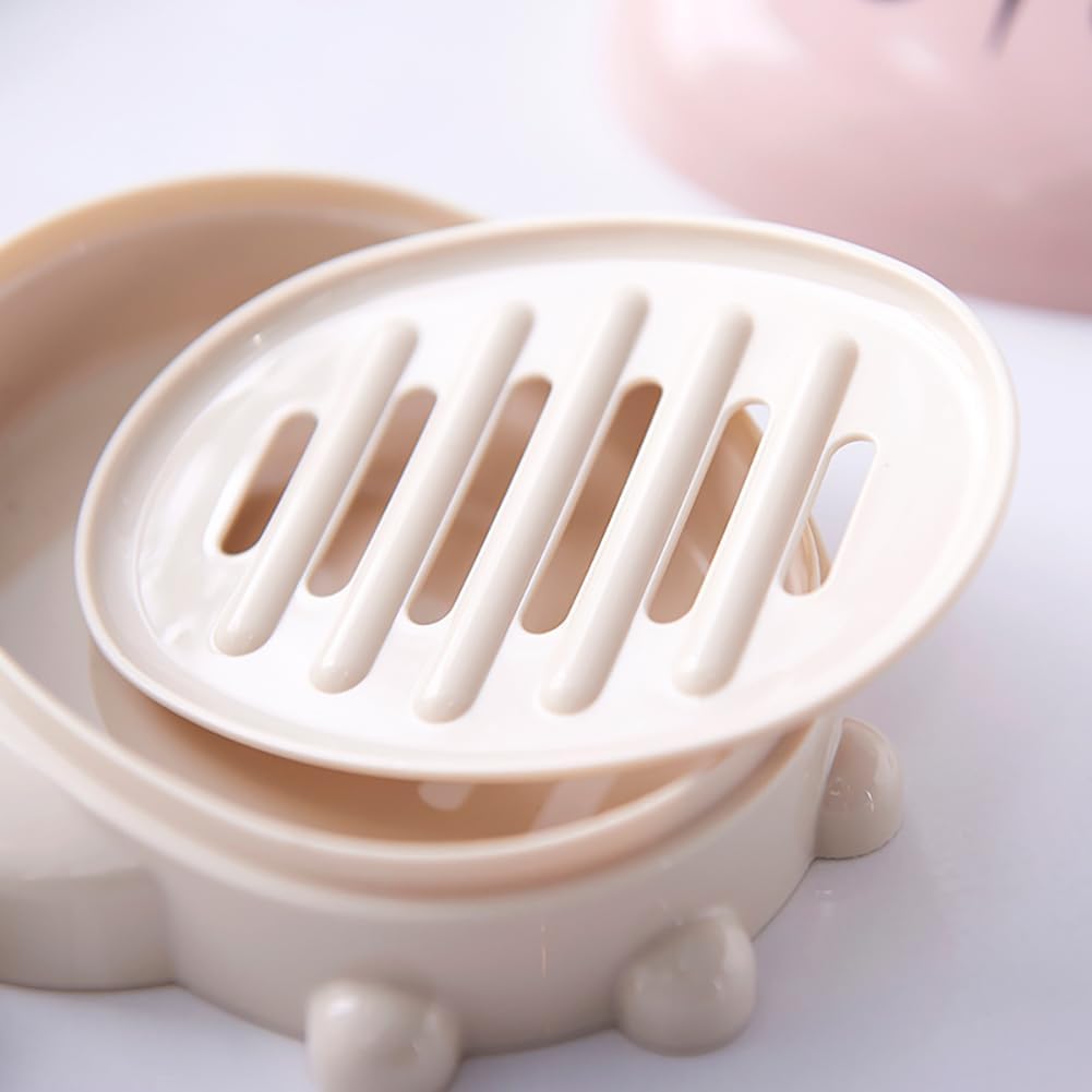 Self Draining Soap Holder with Ladybug Design