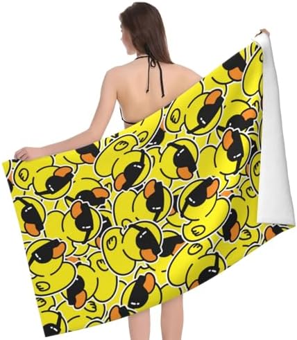 VOOHDDY Cool Duck Beach Towel - Soft Microfiber
