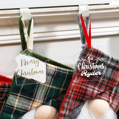 Jasilon Personalized 1st Christmas Baby Ornament