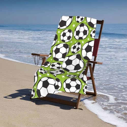 Soft Microfiber Soccer Beach Towel for All Ages