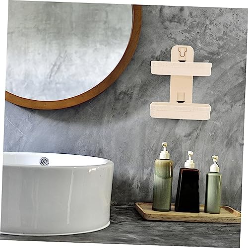 Double Layer Wall Mounted Soap Dish 2-Tier Suction Cup Holder