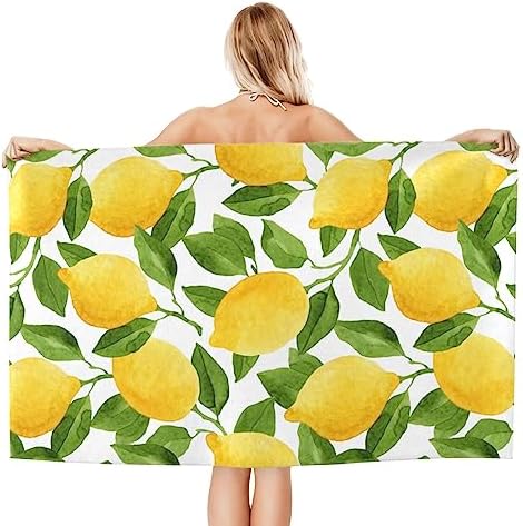 VOOHDDY Microfiber Beach Towel - Large Soft Absorbent Quick Dry