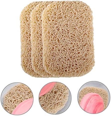 COOLHIYA 1Set Non-PVC Soap Dishes Tray Holder for Bathroom