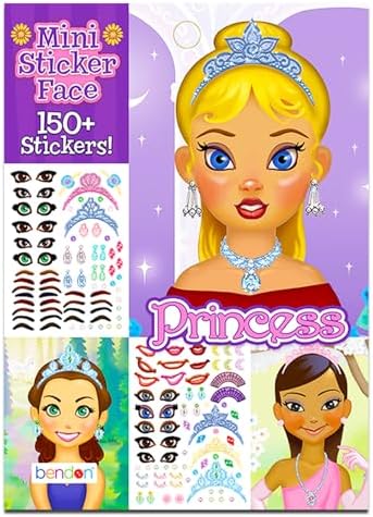 Disney Princess Beach Towel Set - 40x72 Microfiber Towel with Stickers More