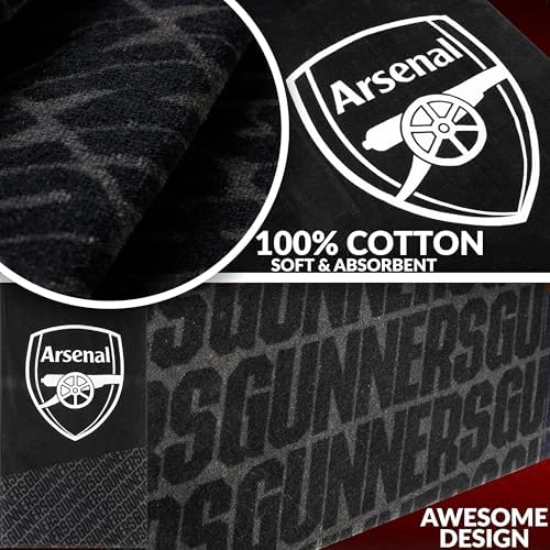 Arsenal FC Beach Towel 54x27 100 Cotton Quick Dry 1