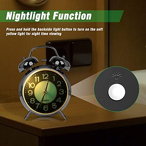 AYRELY Super Loud Alarm Clock for Heavy Sleepers 1