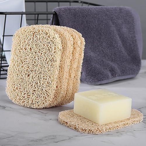 LIFKOME 3pcs Soap Dishes Set Non-Slip PVC Tray