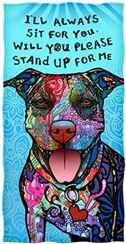 Dawhud Direct Beach Towel with Dean Russo Pattern