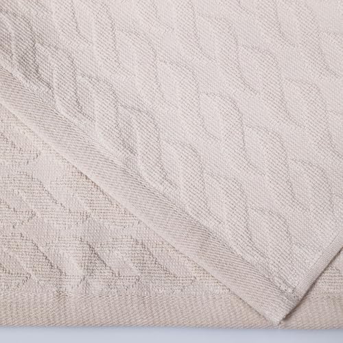 Superior Turkish Cotton Jacquard 4-Piece Bath Towel Set