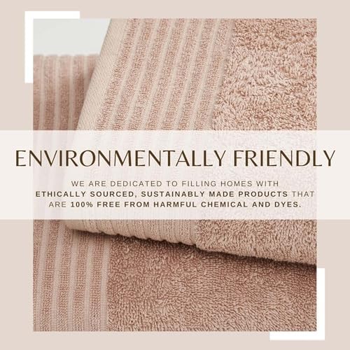 Great Bay Home Pink Hand Towels 6 Pack